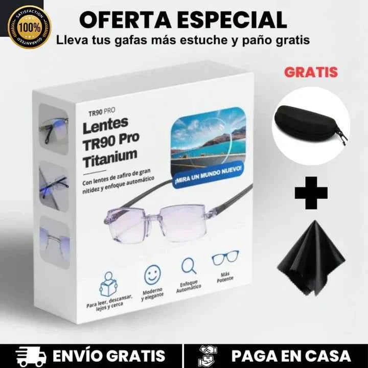 Gafas Multifocales Inteligentes TR90 con Zoom Automatico, Proteccion de Luz Azul y Amarilla